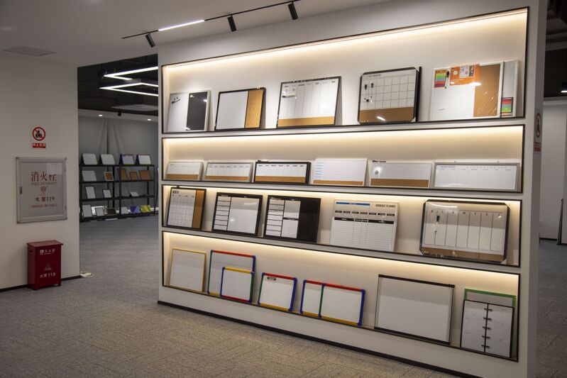 麥迪克白板寫字板樣品展廳